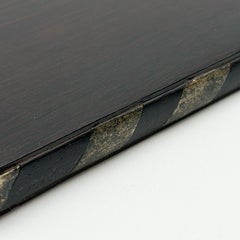 Cheese Board · William Spratling · Ebony and Sterling Silver