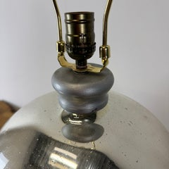 Lampada da tavolo in vetro mercurio in stile modernismo messicano