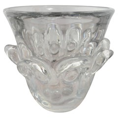 Vase by the Belgium Glass Maker Val Saint Lambert