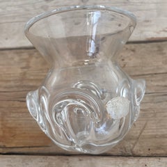 Vase by the Belgium Glass Maker Val Saint Lambert