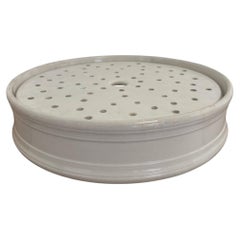 Abtropfgestell aus Creamware aus dem 19. Jahrhundert