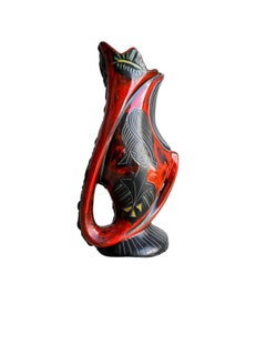Vase « Lava » de l'Italien Augusto Giulianelli pour Saint-Marin, années 1950