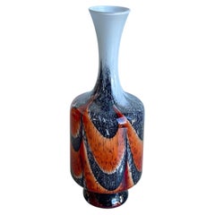 Italian Murano Glass Vase by Carlo Moretti, Mid-Century Modern, 1970