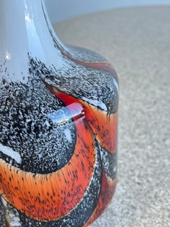 Italian Murano Glass Vase by Carlo Moretti, Mid-Century Modern, 1970