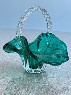 Mid-Century Modern Murano Glass Bowl by Archimede Seguso, 1970