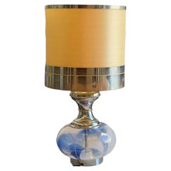 Gaetano Sciolari Murano Glass Table Lamp, Italy, 1970s