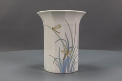 Tapio Wirkkala Polygon Porcelain Dragonfly Vase for Rosenthal, 1970s