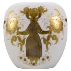 Bjørn Wiinblad Quatre Couleurs Porcelain Vase for Rosenthal, 1960s