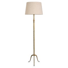 Mid 20th Century Maison Bagues palm floor lamp