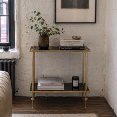 Mid 20th Century Regency Étagère Glass Shelf
