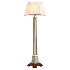 Mid-20th Century Art Deco Tower Floor Lamp