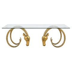 Mid 20th Century Alain Chervet Ibex Coffee Table