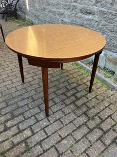 Frem Rojle 1960s dining table and chairs by Hans Olsen