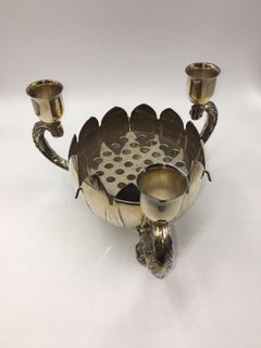 Candelabrum Flower Vase, Sheffield England, Early 1900