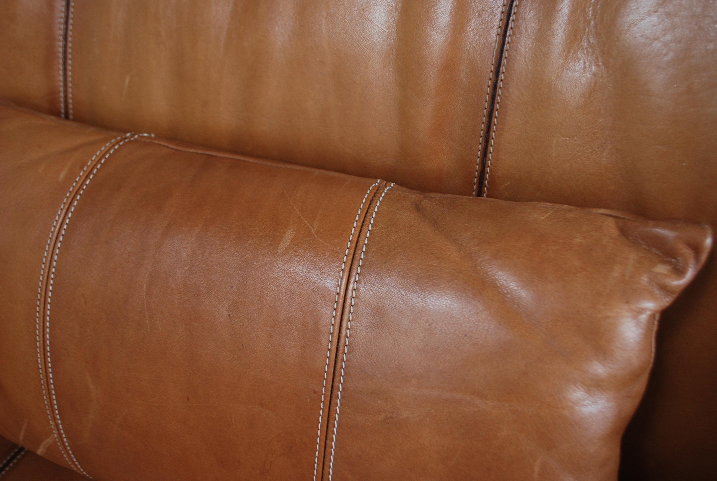 De Sede Modul Leather Sofa DS 19 Living Room Cognac 3