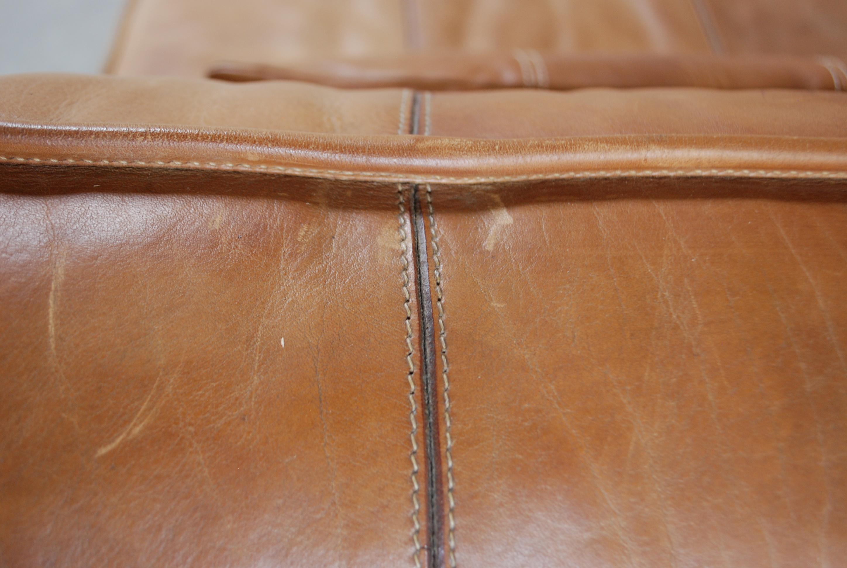 De Sede Modul Leather Sofa DS 19 Living Room Cognac 7