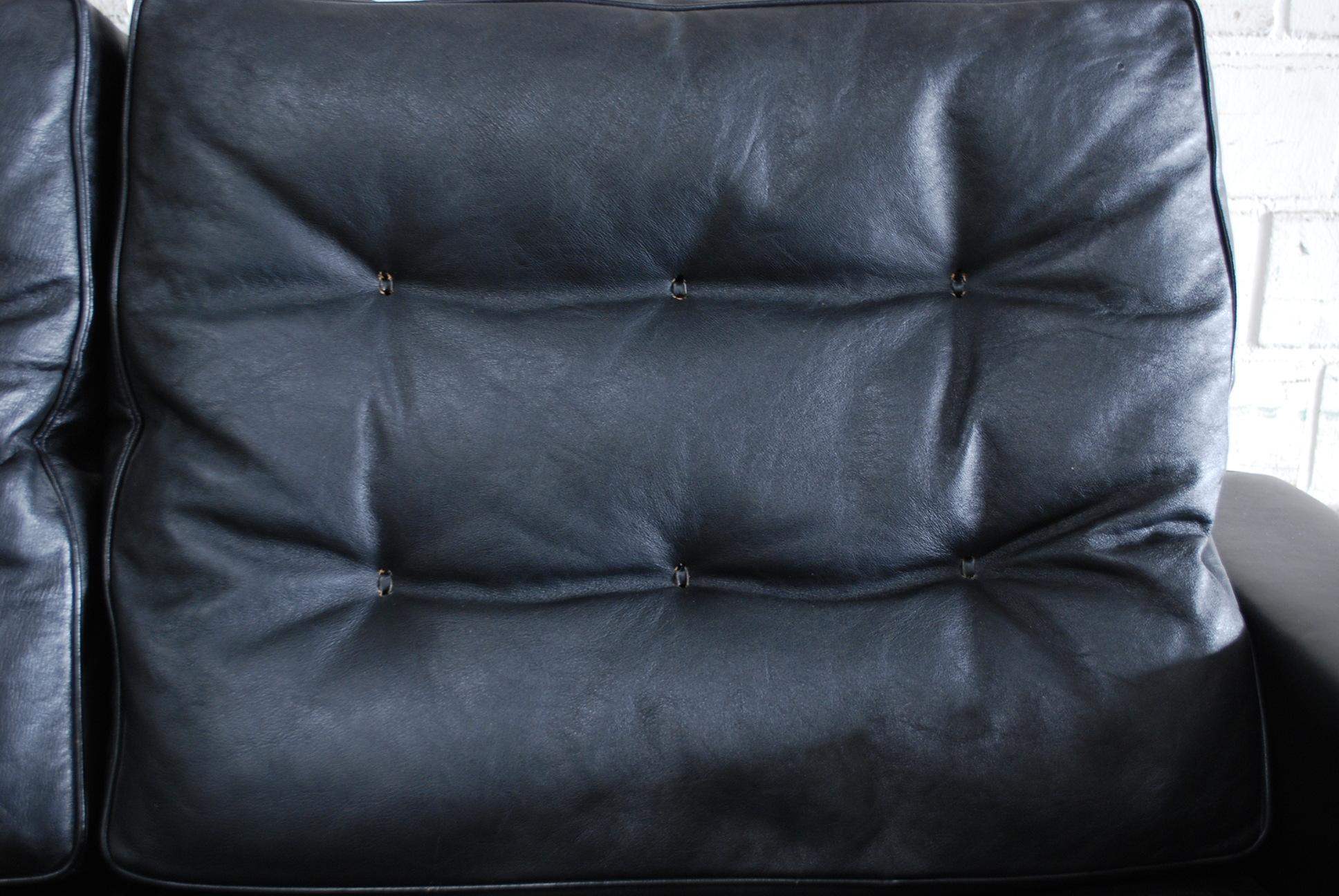 De Sede Vintage Leather Sofa, 1967s 5