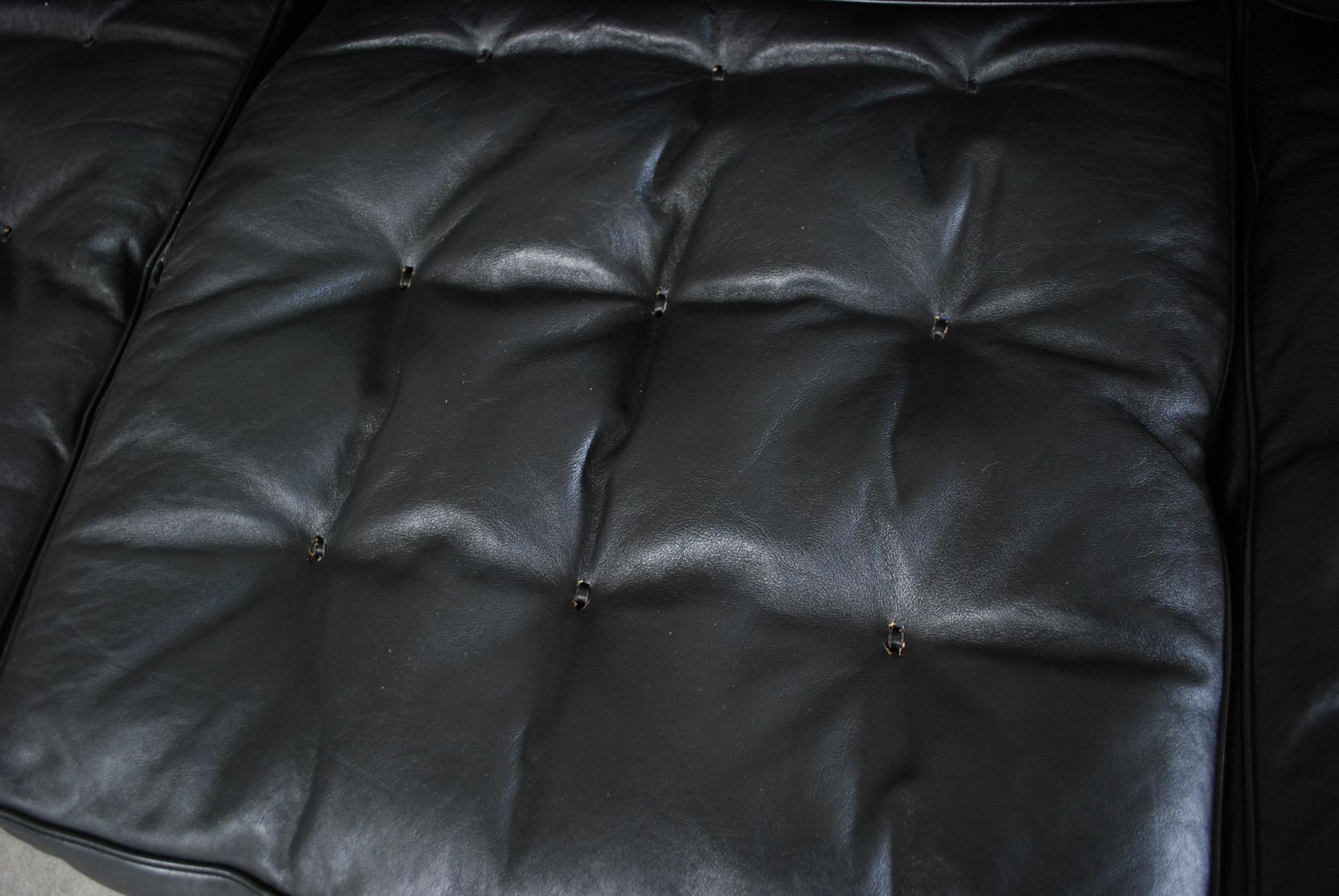 De Sede Vintage Leather Sofa, 1967s 8