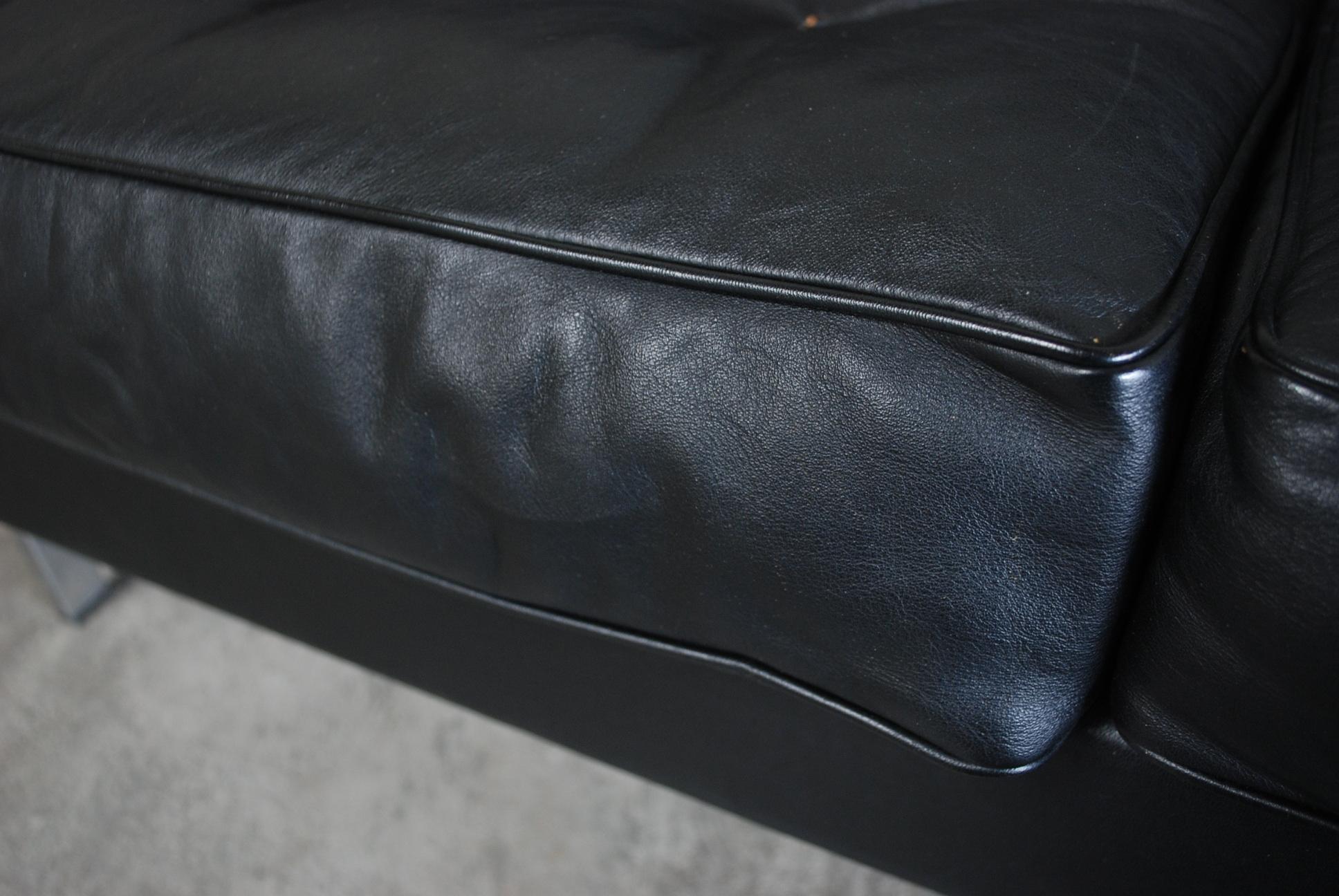 De Sede Vintage Leather Sofa, 1967s 10