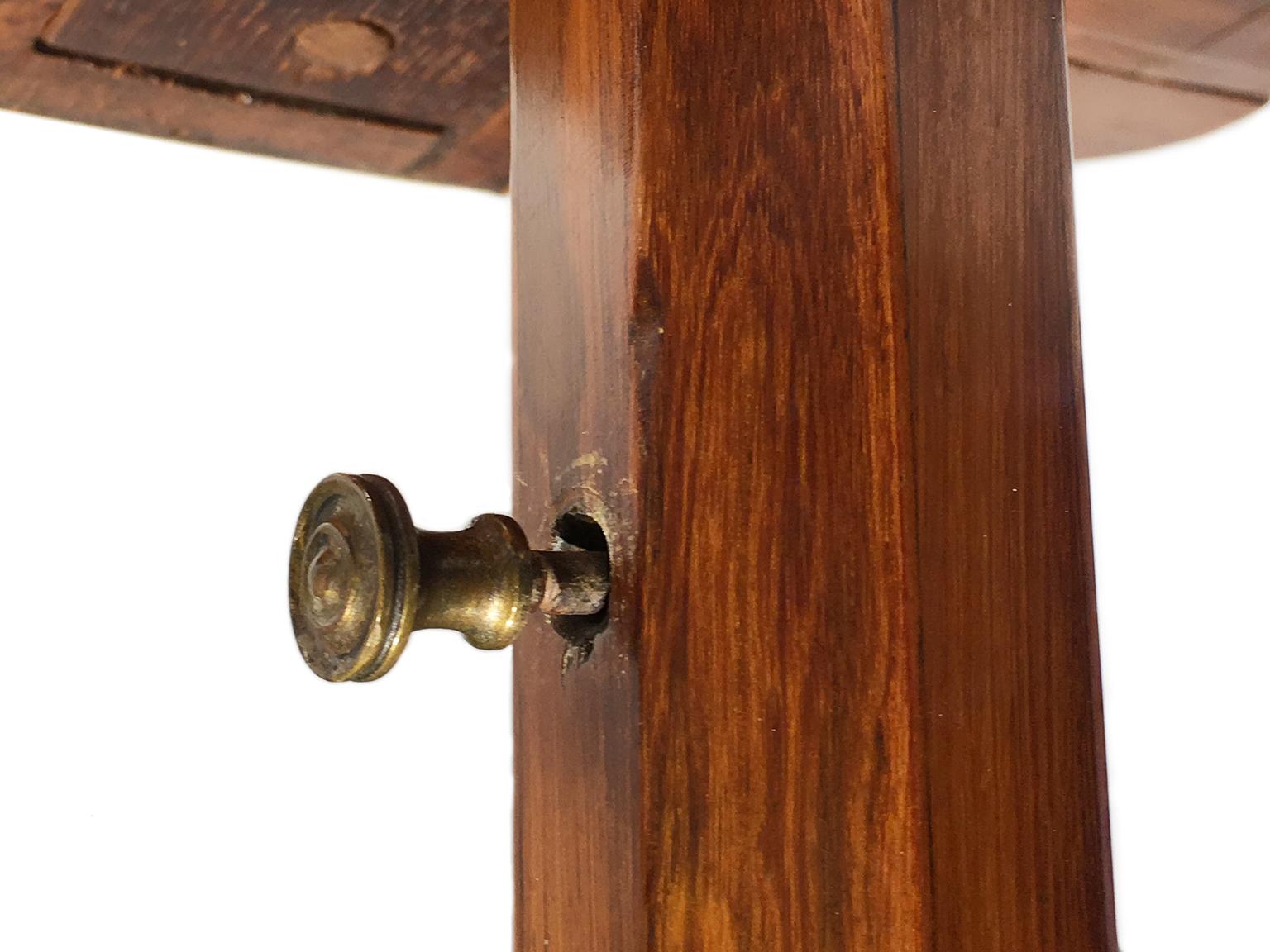 Rosewood and Oak French Convertible Music Stand by N. Grevenich, circa 1780 For Sale 6