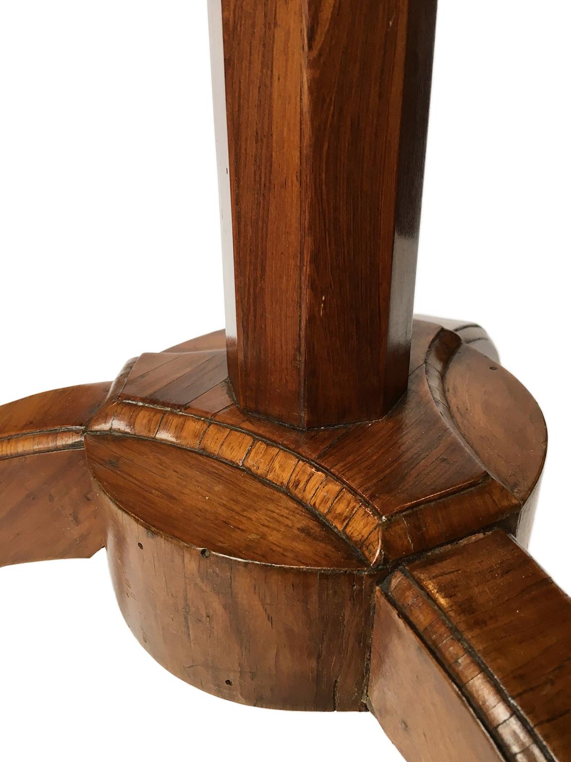 Rosewood and Oak French Convertible Music Stand by N. Grevenich, circa 1780 For Sale 8