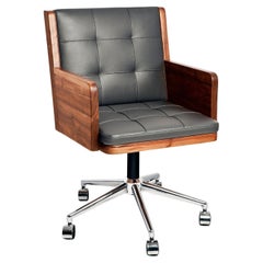 Office Chair, International Style Leather Office Chair