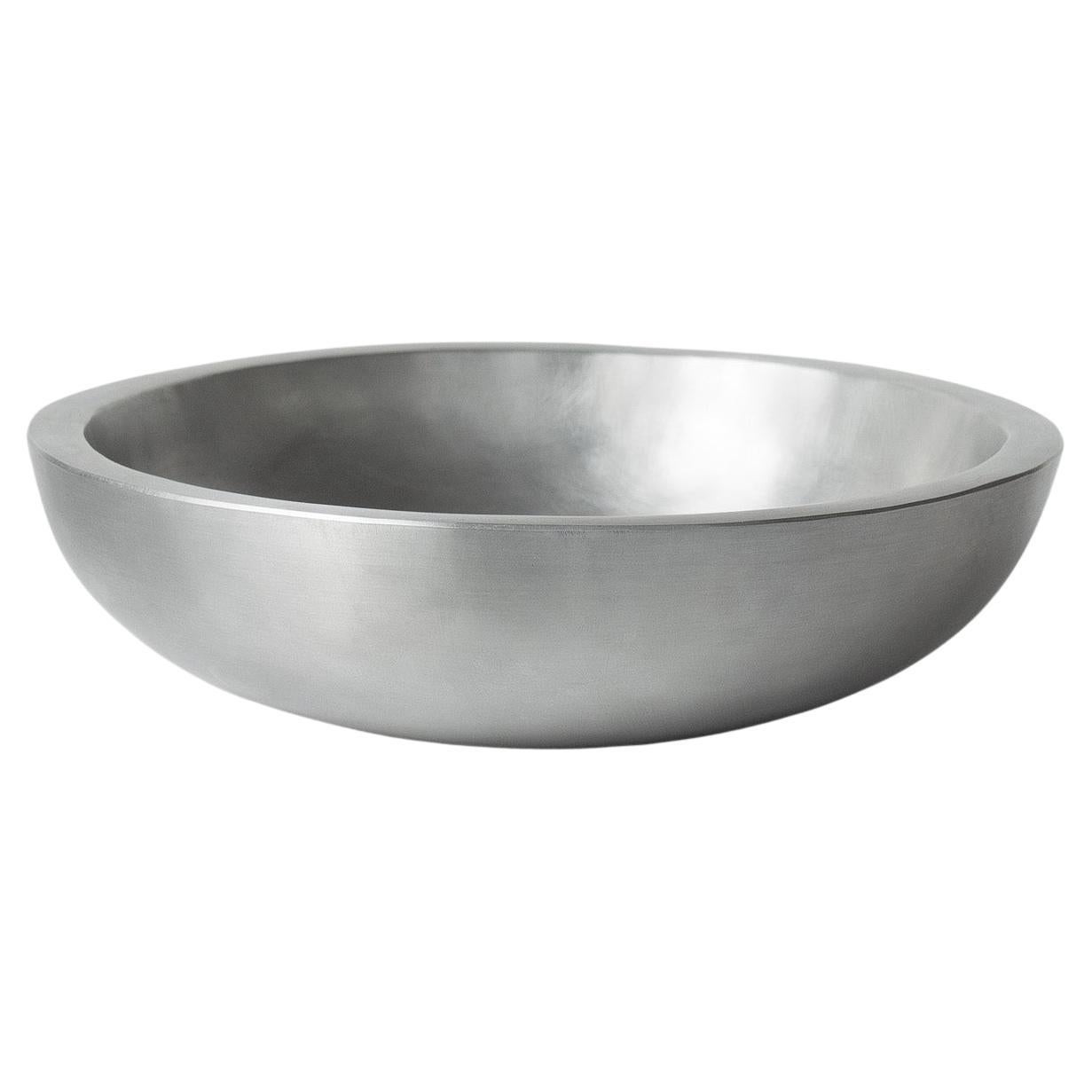 Aluminium Bowl 12 by Jan Ankiersztajn  For Sale