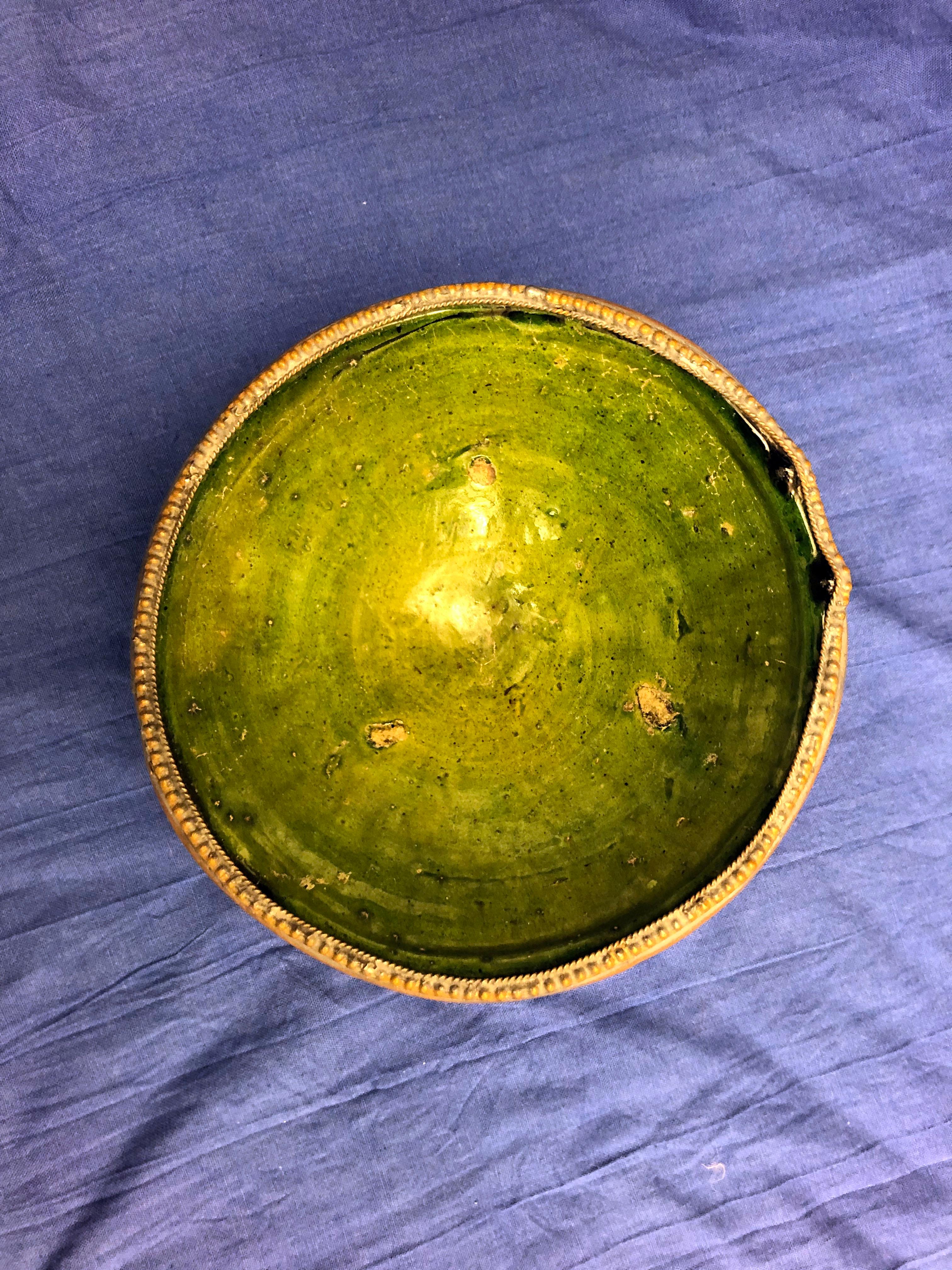 green pottery morocco