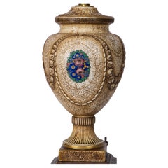 Charles Catteau for Boch Freres Art Deco Urn Table Lamp Belgium 1920s Charles Catteau for Boch Freres Art Deco Urn Table Lamp Belgium 1920s