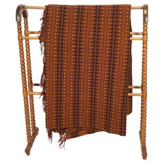 Vintage Pendleton Wool Throw Blanket Mid Century Modern 1960s-1970s