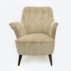Paar Nino Zoncada Sessel aus Chenille-Samt von Cassina, Mid-Century Modern, 50er Jahre, Paar