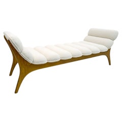 Adrian Pearsall Mid-Century Modern Chaiselongue aus Nussbaumholz von Craft Associates