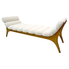 Adrian Pearsall Mid-Century Modern Chaiselongue aus Nussbaumholz von Craft Associates