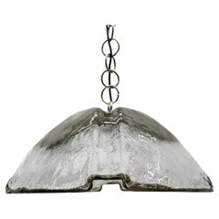 Carlo Nason Mazzega Pendant Lamp for J.T. Kalmar in Murano Glass, 1970s