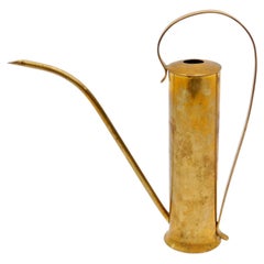 Lovely handmade Mid-Century Modern brass watering can, 1950s Germany