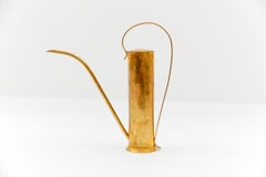 Lovely handmade Mid-Century Modern brass watering can, 1950s Germany