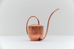 Hammered Mid-Century Modern copper watering can, 1960s Germany