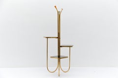 Mid-Century Modern Brass and Glass Flower Stand / Etagere, 1950s Austria