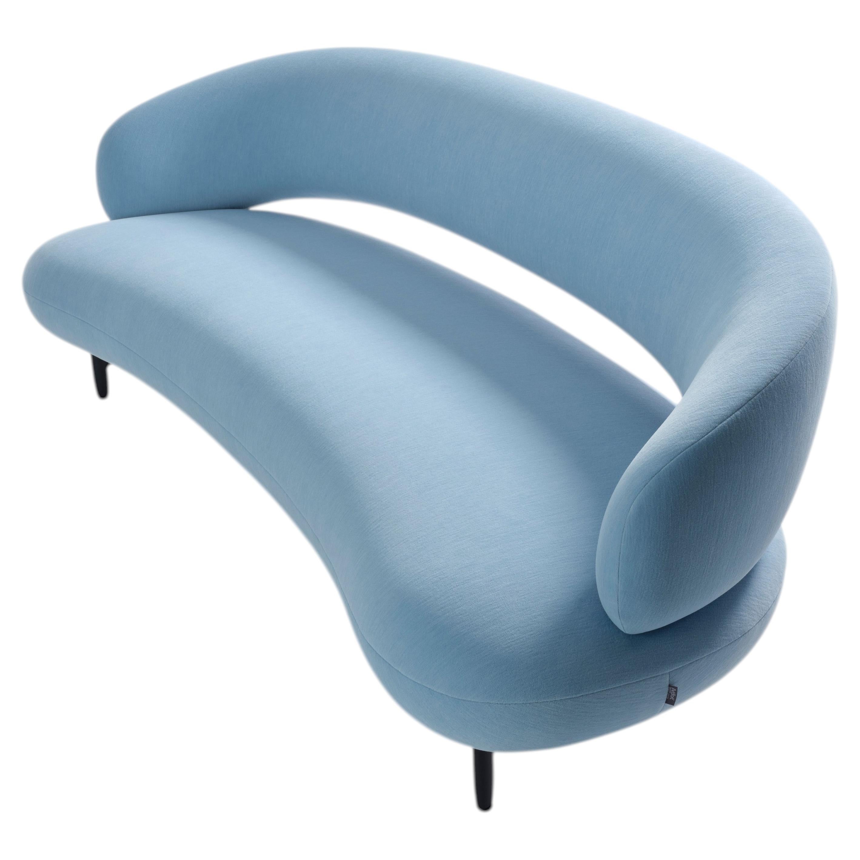 Customizable Artifort Muse Sofa & footstool by Monica Förster For Sale