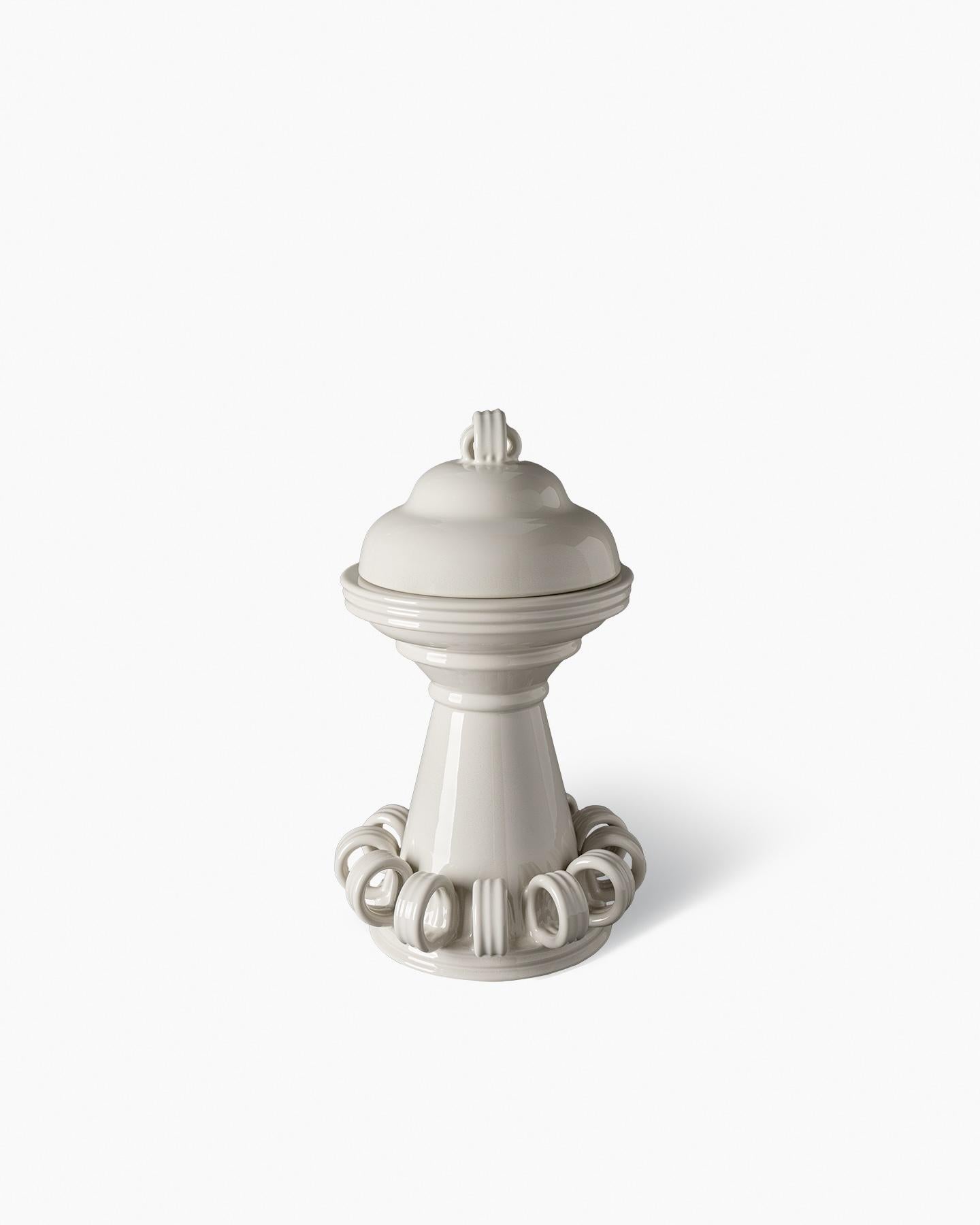 Italian Bitossi Cookie jar by Pierre Marie Agin For Sale