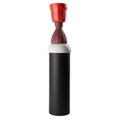 Bittosi  bordeaux /rosso opaco Vaso by Nathalie Du Pasquier