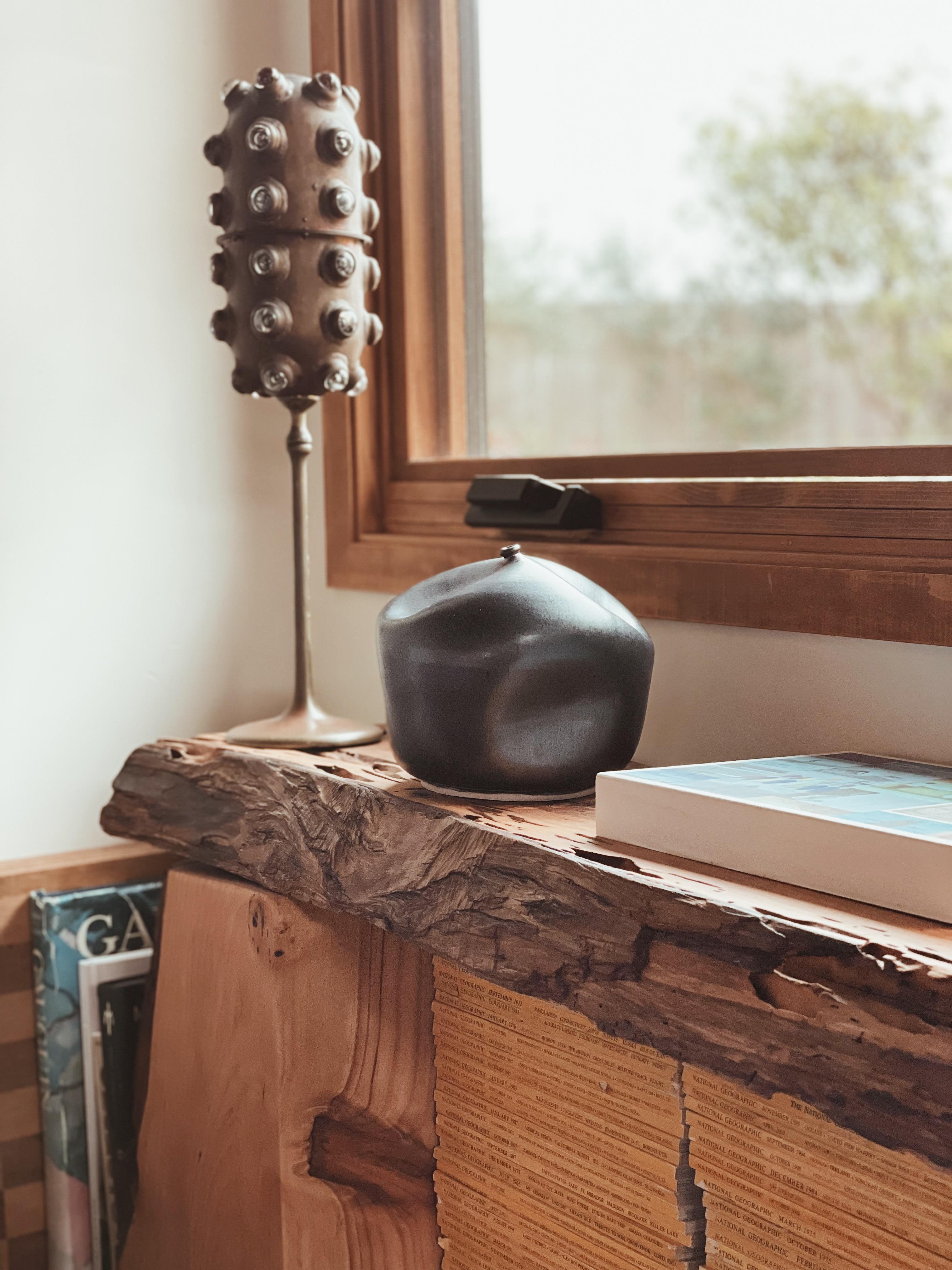 Joseph Skoby is a Southern Californian whose work is inspired by the nature of his native state. His ceramics, created in his own lush garden, recall his intimate dance with the ocean as a lifelong surfer, a pure form of self-expression that
