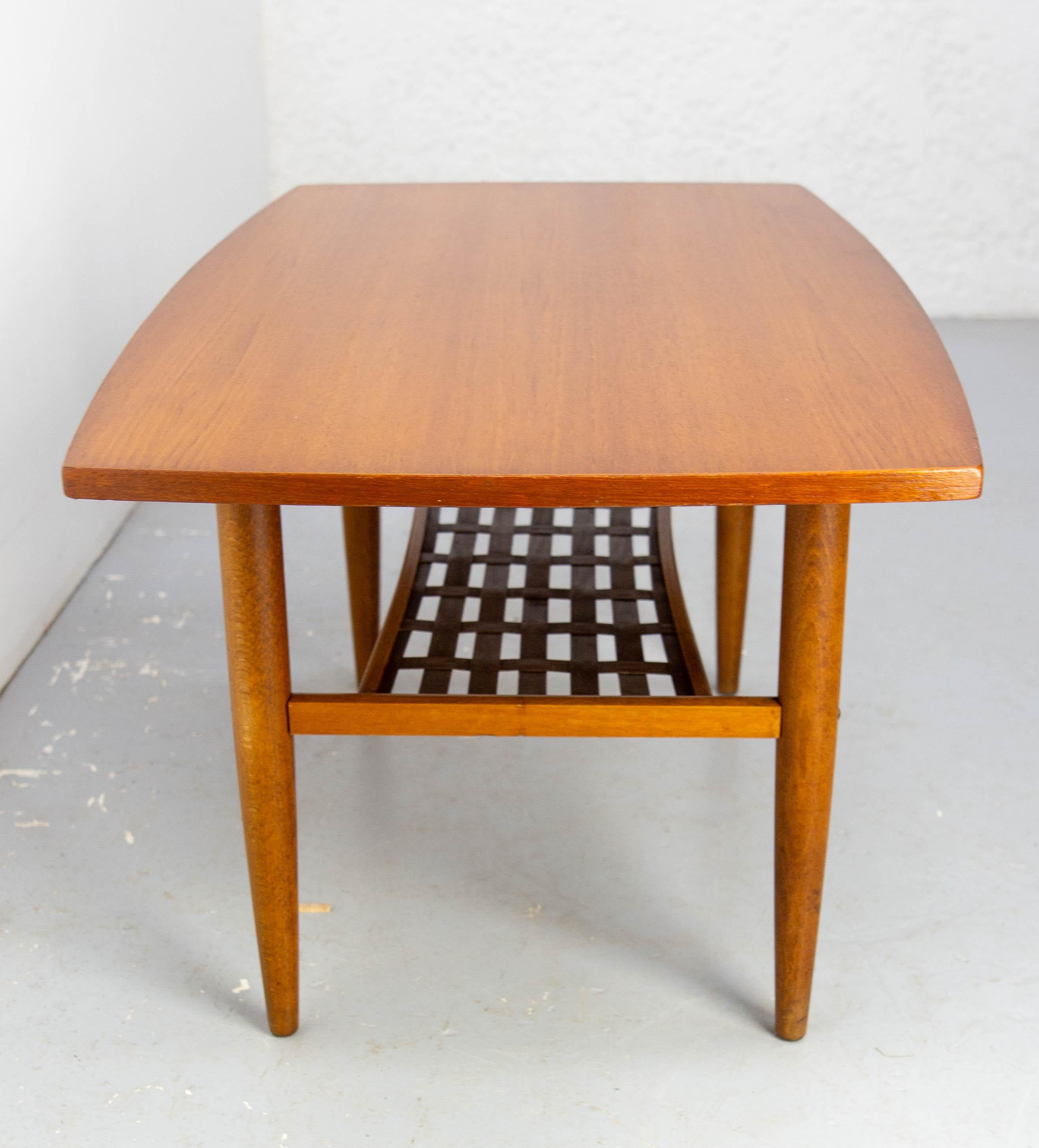 Sweden Teak Coffee Table by Albert Larsson for Alberts Tibro, 1963 For Sale 4