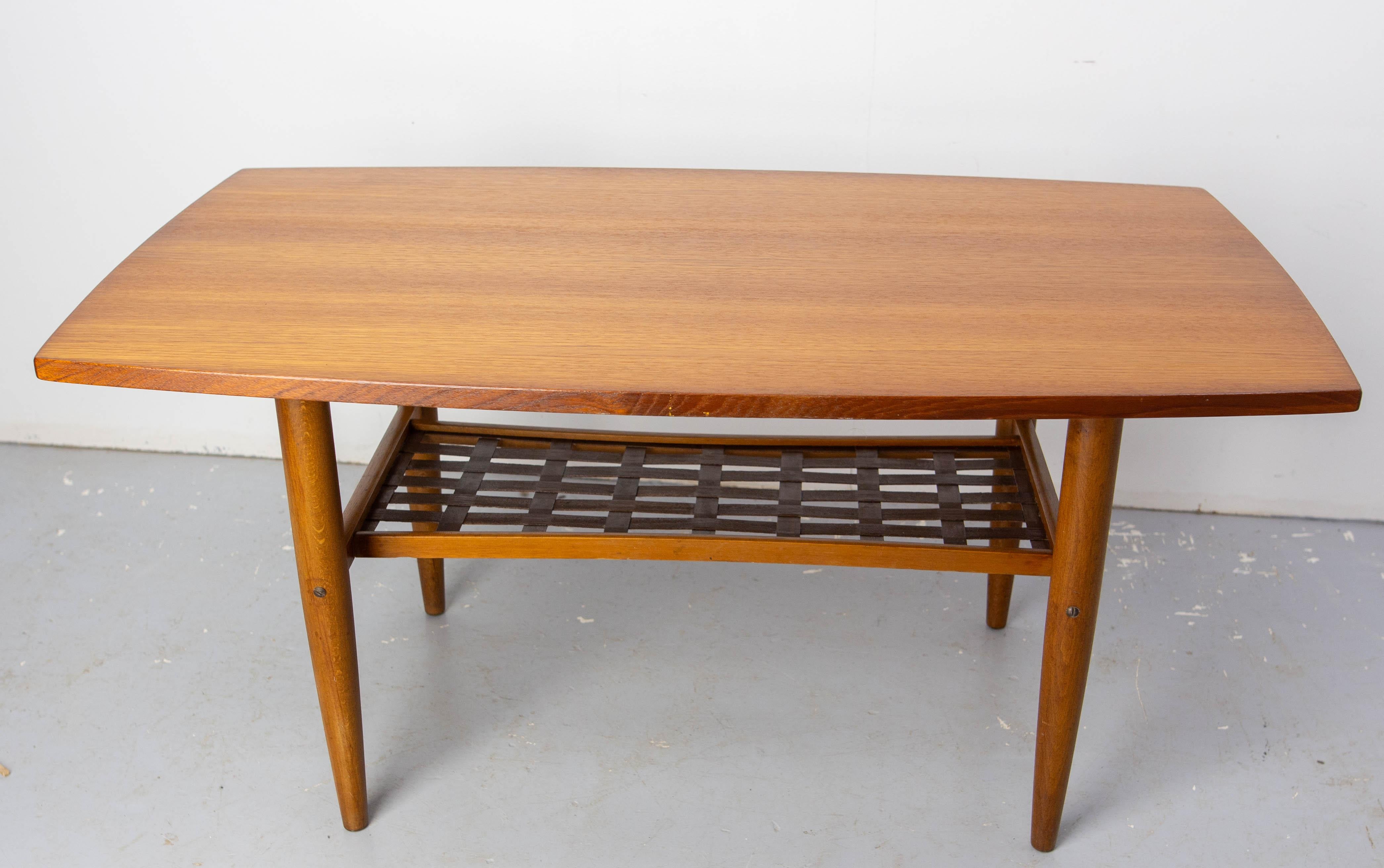 Sweden Teak Coffee Table by Albert Larsson for Alberts Tibro, 1963 For Sale 5