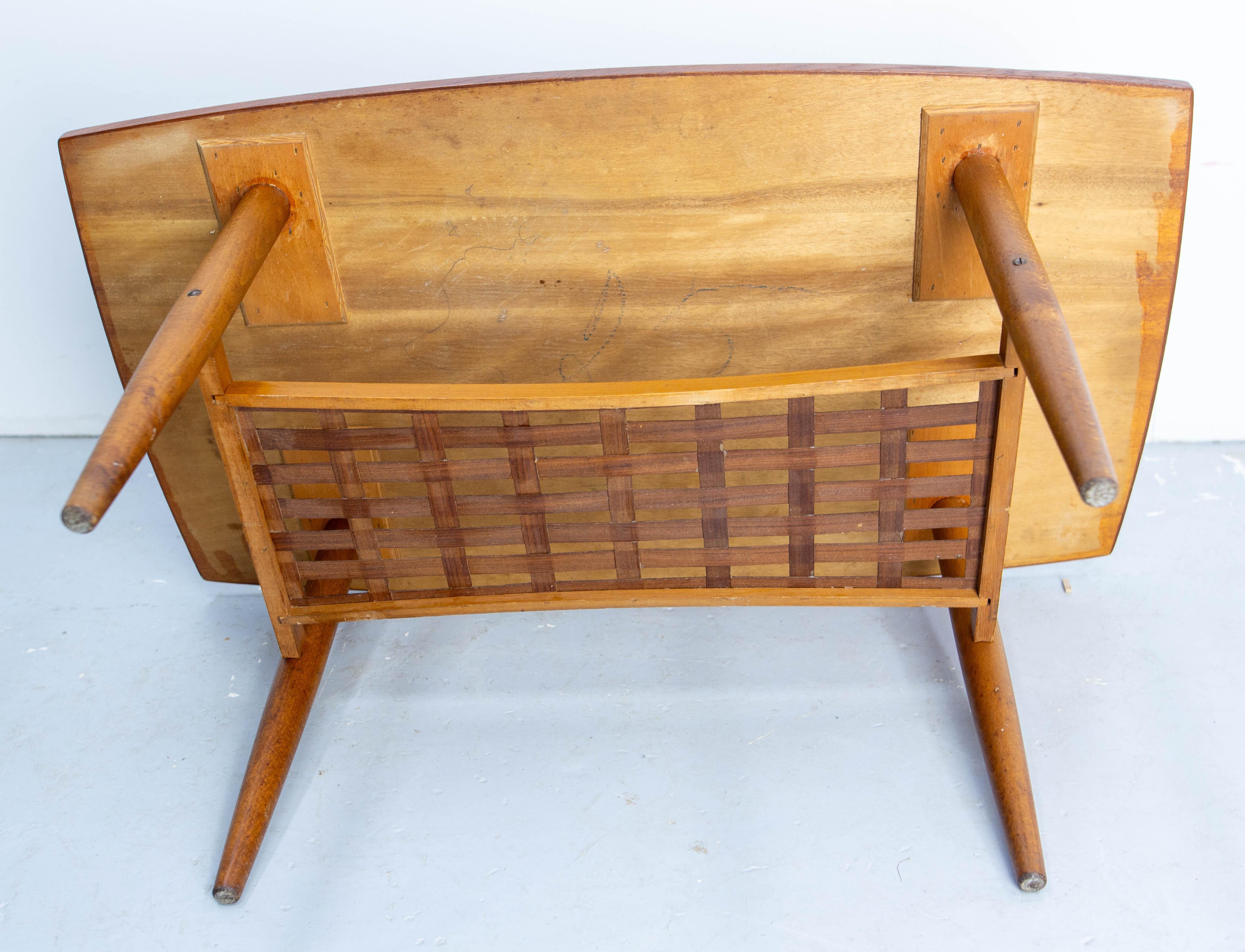 Sweden Teak Coffee Table by Albert Larsson for Alberts Tibro, 1963 For Sale 1