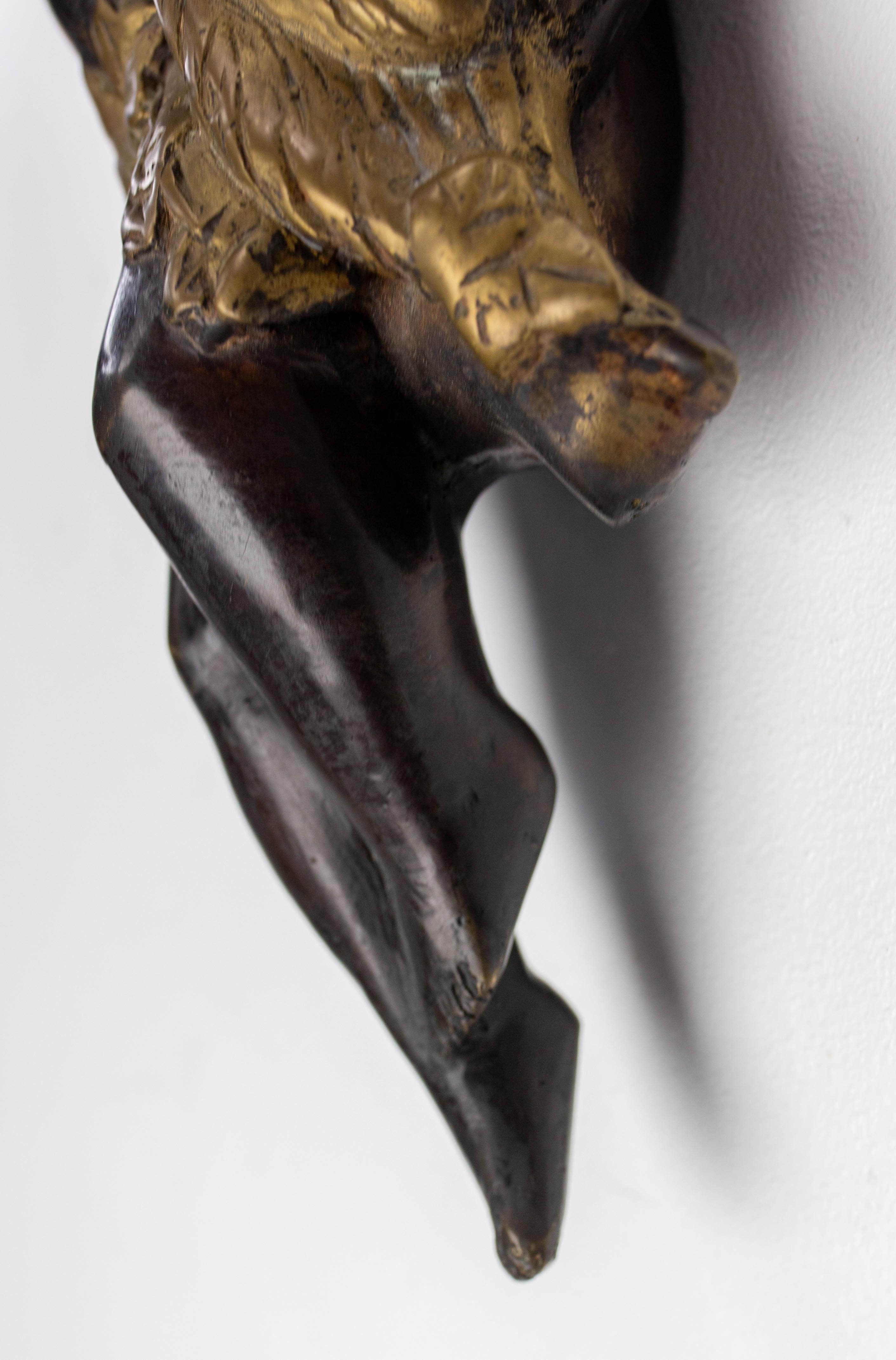 Bronzo francese Jean-Baptiste Carpeaux che regge un grande vaso circa 1850 in vendita 6