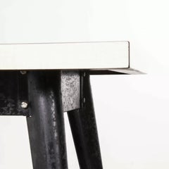 1950s Original French T55 Tolix Rectangular, Kitchen, Dining Table 'Model5'
