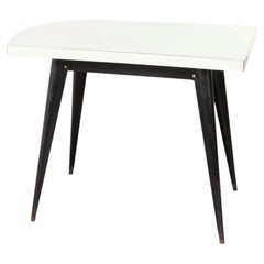1950s Original French T55 Tolix Rectangular, Kitchen, Dining Table 'Model 8'
