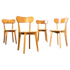 Chaises de salle à manger en bentwood Luterma des années 50