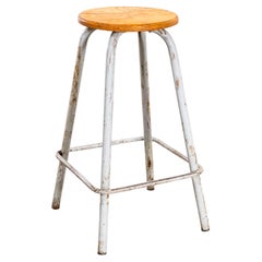 1950’s French Tall Industrial Stools